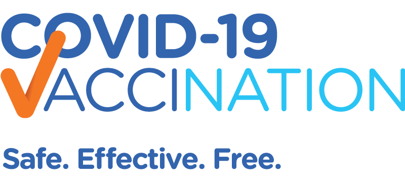 COVID-19 vaccination. Safe. Effective. Free.